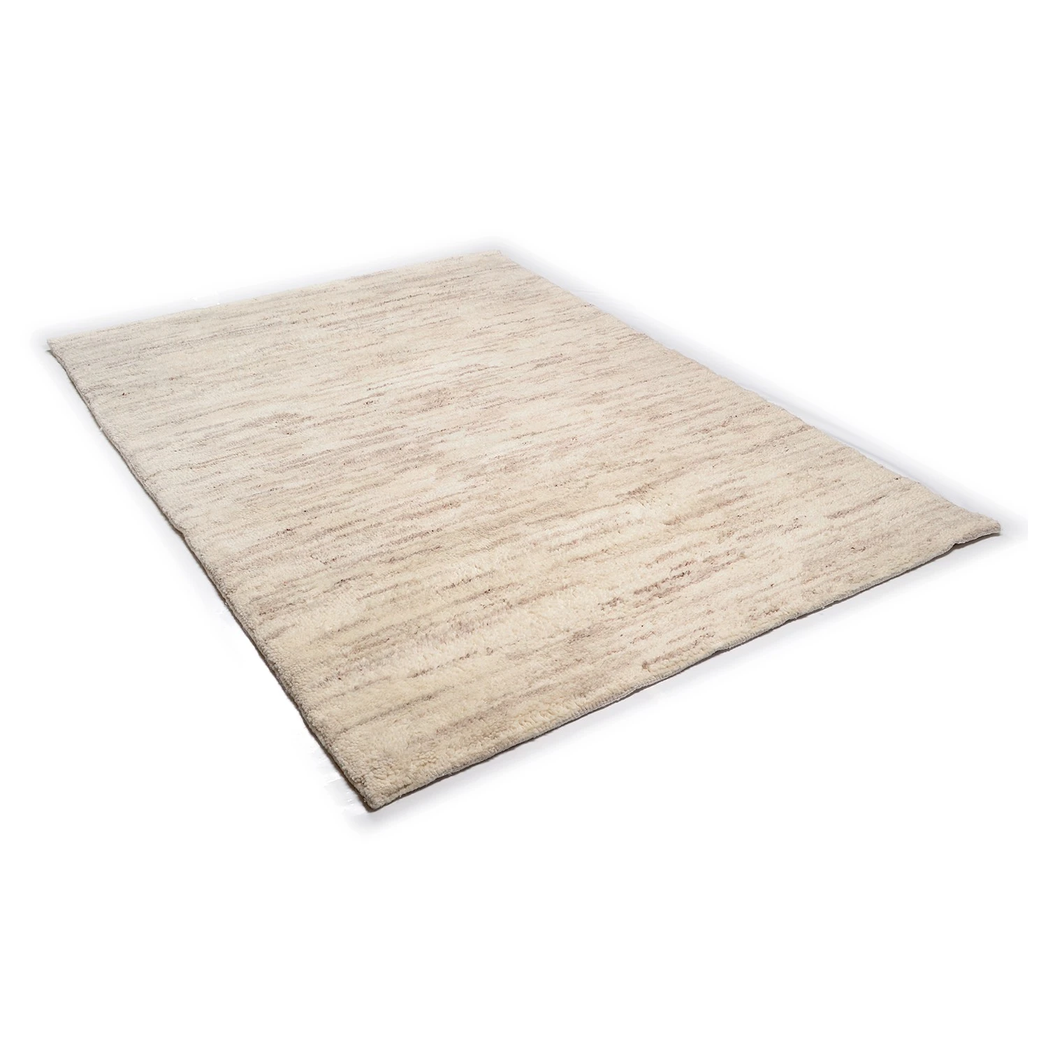 THEKO die markenteppiche Kurzflorteppich Royal Maroc II - Schurwolle / Baumwolle - Beige - 120 x 180 cm 2 THEKO die markenteppiche Kurzflorteppich Royal Maroc II - Schurwolle / Baumwolle - Beige - 120 x 180 cm – Bild 2