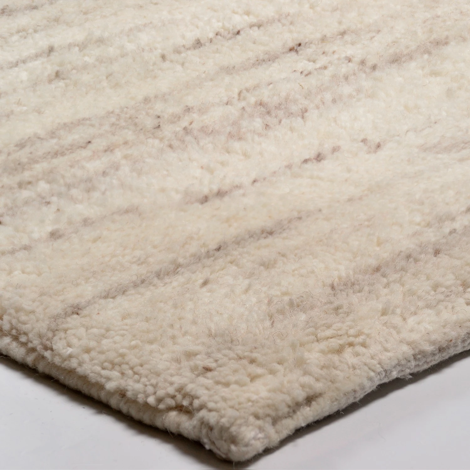 THEKO die markenteppiche Kurzflorteppich Royal Maroc II - Schurwolle / Baumwolle - Beige - 120 x 180 cm 4 THEKO die markenteppiche Kurzflorteppich Royal Maroc II - Schurwolle / Baumwolle - Beige - 120 x 180 cm – Bild 4