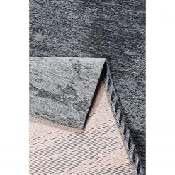 THEKO die markenteppiche Kurzflorteppich Kapstadt Cloud - Mischgewebe / Latex - Anthrazit - 120 x 180 cm -Teppiche populaire boutique 1000249731 210318 08415100466 DETAILS P000000001000249731