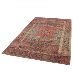 Tom Tailor Läufer Funky Orient Ghom - Flachgewebe - Rot - 75 x 290 cm -Teppiche populaire boutique 1000250242 210415 14133801484 DETAILS P000000001000250242