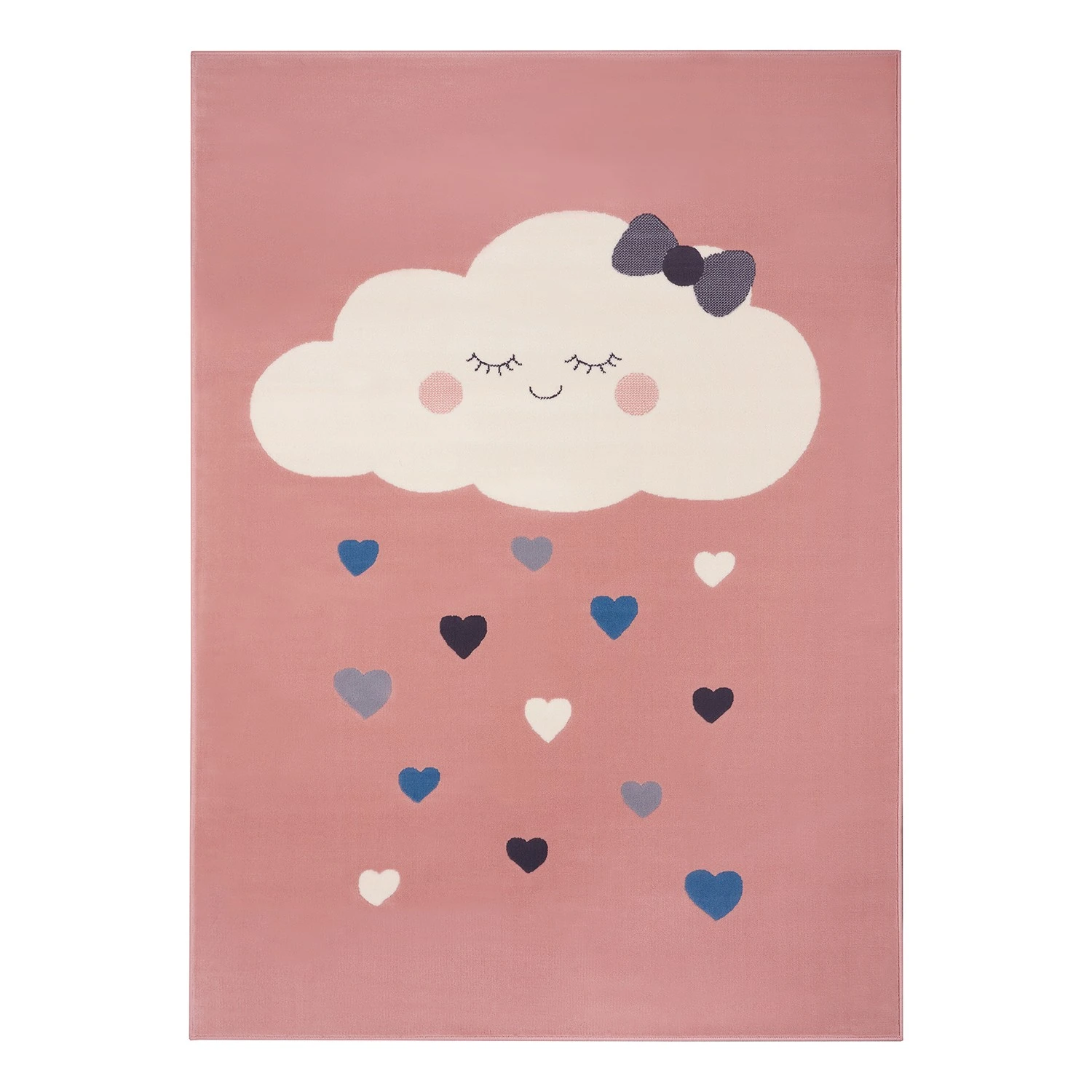 Hanse Home Kinderteppich Lovely Sky - Polypropylen - Rosa - 160 x 220 cm 1 Hanse Home Kinderteppich Lovely Sky - Polypropylen - Rosa - 160 x 220 cm