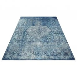 Top Square Kurzflorteppich Biniville - Polyester - Blau - 200 x 290 cm -Teppiche populaire boutique 1000250686 210311 14364701145 DETAILS P000000001000250686