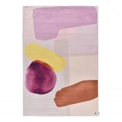 Tom Tailor Kurzflorteppich Shapes Three - Kunstfaser - Mehrfarbig - 160 x 230 cm