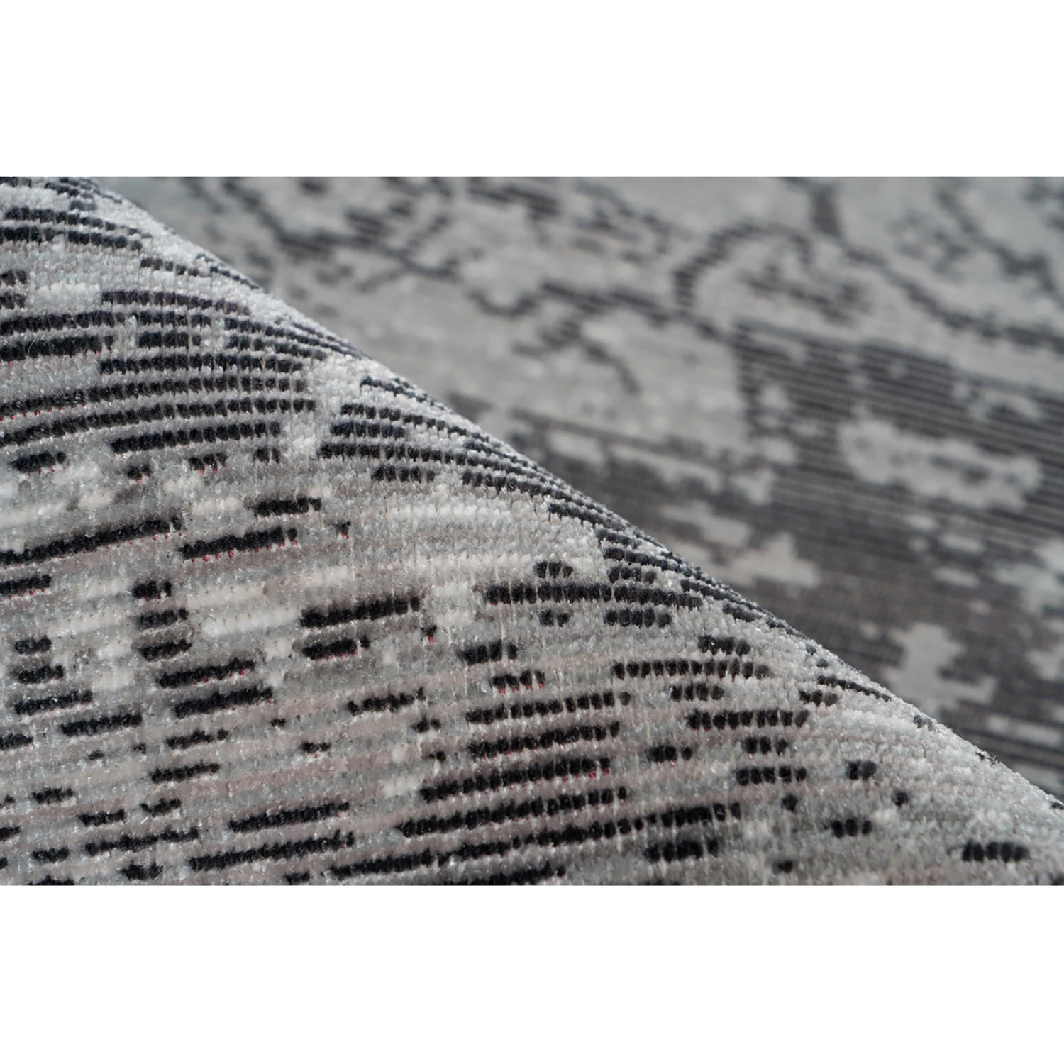 Arte Espina Kurzflorteppich Baroque 800 - Kunstfaser - Anthrazit - 80 x 150 cm 4 Arte Espina Kurzflorteppich Baroque 800 - Kunstfaser - Anthrazit - 80 x 150 cm – Bild 4