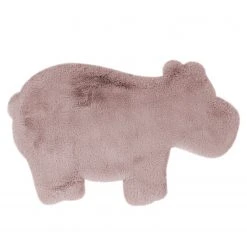 Kayoom Kinderteppich Lovely Kids 325 Hippo - Kunstfaser - Rosa