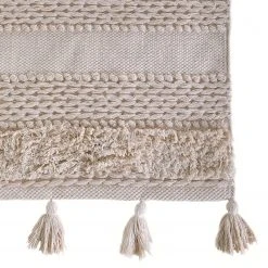 Top Square Kurzflorteppich Puffy XIII - Baumwolle - Beige -Teppiche populaire boutique 1000252676 210325 17172900048 DETAILS P000000001000252676