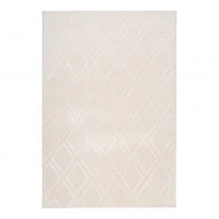 Arte Espina Kurzflorteppich Monroe 300 - Kunstfaser - Creme - 200 x 290 cm