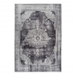 Arte Espina Kurzflorteppich Vintage 8400 - Kunstfaser - Lichtgrau - 160 x 230 cm