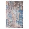 Kayoom Kurzflorteppich Ocean III - Viskose - Blau / Sand - 170 x 240 cm