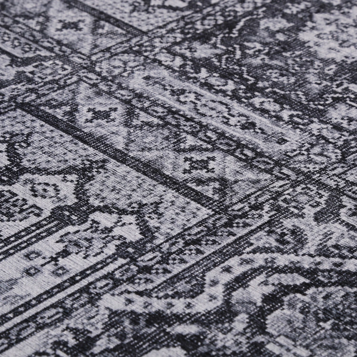 Wecon Home Kurzflorteppich Fresh Bachtiar - Mischgewebe - Dunkelgrau - 120 x 170 cm 5 Wecon Home Kurzflorteppich Fresh Bachtiar - Mischgewebe - Dunkelgrau - 120 x 170 cm – Bild 5