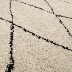 Wecon Home Hochflorteppich Studio One - Kunstfaser - Beige / Schwarz - 200 x 200 cm 10 Wecon Home Hochflorteppich Studio One - Kunstfaser - Beige / Schwarz - 200 x 200 cm -Teppiche populaire boutique 1000256106 210409 12152700322 DETAILS P000000001000256106