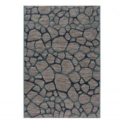 Sehrazat In- & Outdoorteppich Road 3450 - Kunstfaser - Blau - 120 x 170 cm