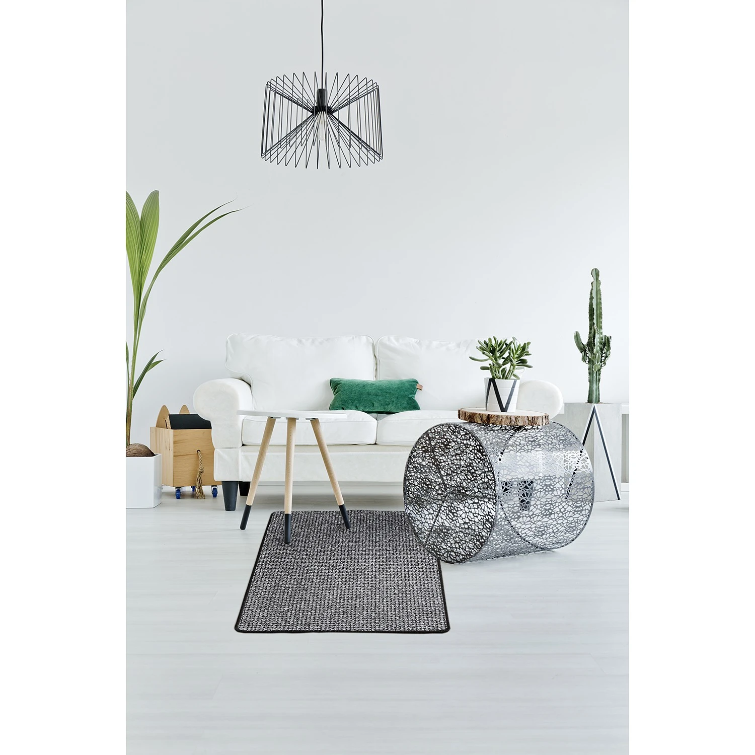 Top Square Läufer Newport - Grau - 80 x 200 cm 2 Top Square Läufer Newport - Grau - 80 x 200 cm – Bild 2