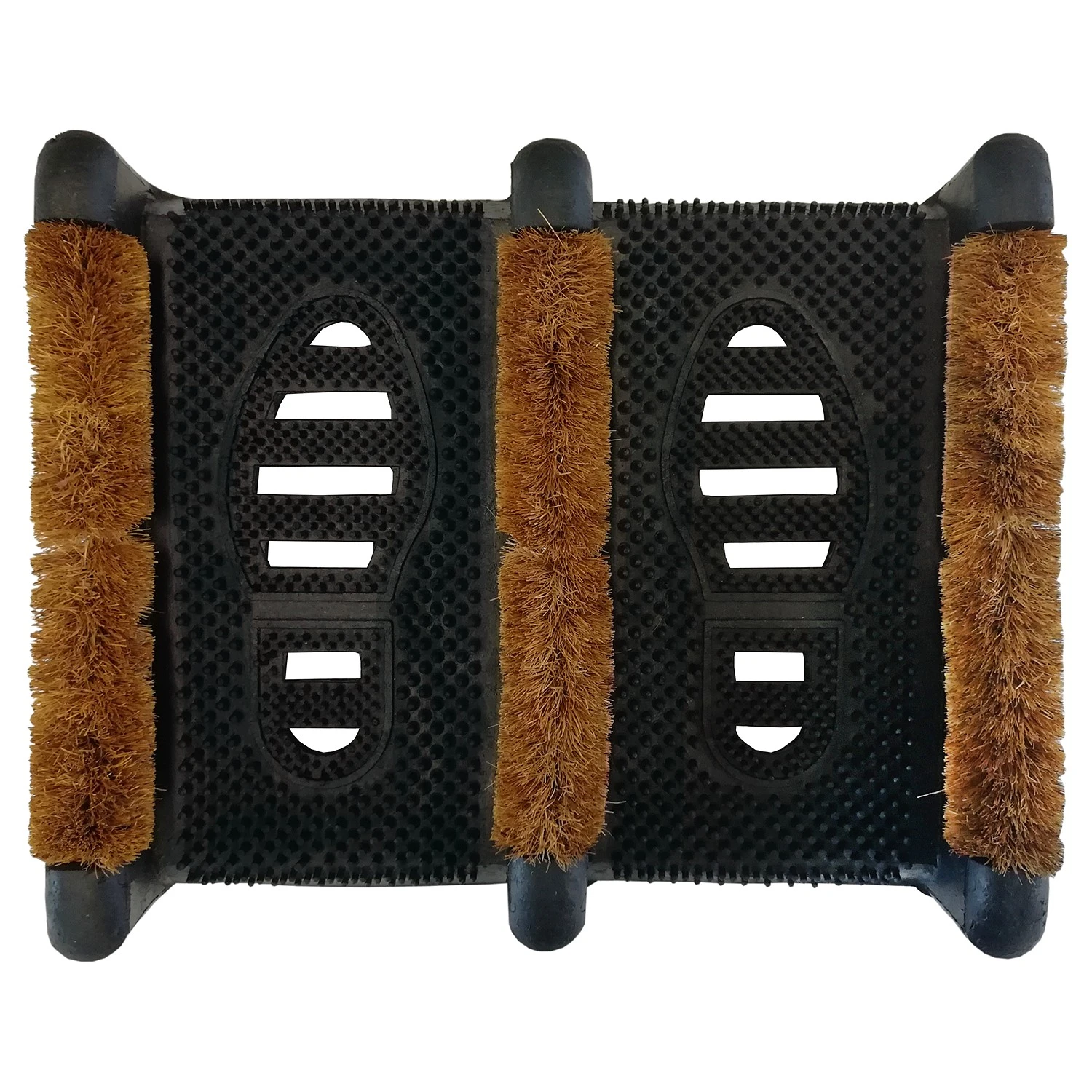 Andiamo Fußmatte Kokos Gummi Schuh I - Gummi / Kokos - Braun / Schwarz 1 Andiamo Fußmatte Kokos Gummi Schuh I - Gummi / Kokos - Braun / Schwarz