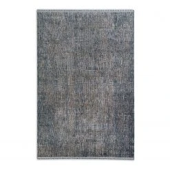 Astra Kurzflorteppich Ana IV - Kunstfaser - Blau - 133 x 190 cm