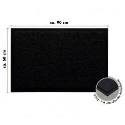 Andiamo Fußmatte Verdi - Polyamid - Schwarz - 60 x 90 cm -Teppiche populaire boutique 1000263876 220616 500 SKETCH DETAILS P000000001000263876 sketch