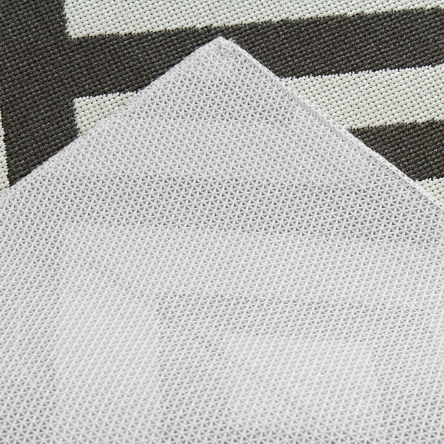 Top Square In-/Outdoorteppich Saal - Kunstfaser - Elfenbein / Grau - 160 x 230 cm 4 Top Square In-/Outdoorteppich Saal - Kunstfaser - Elfenbein / Grau - 160 x 230 cm – Bild 4