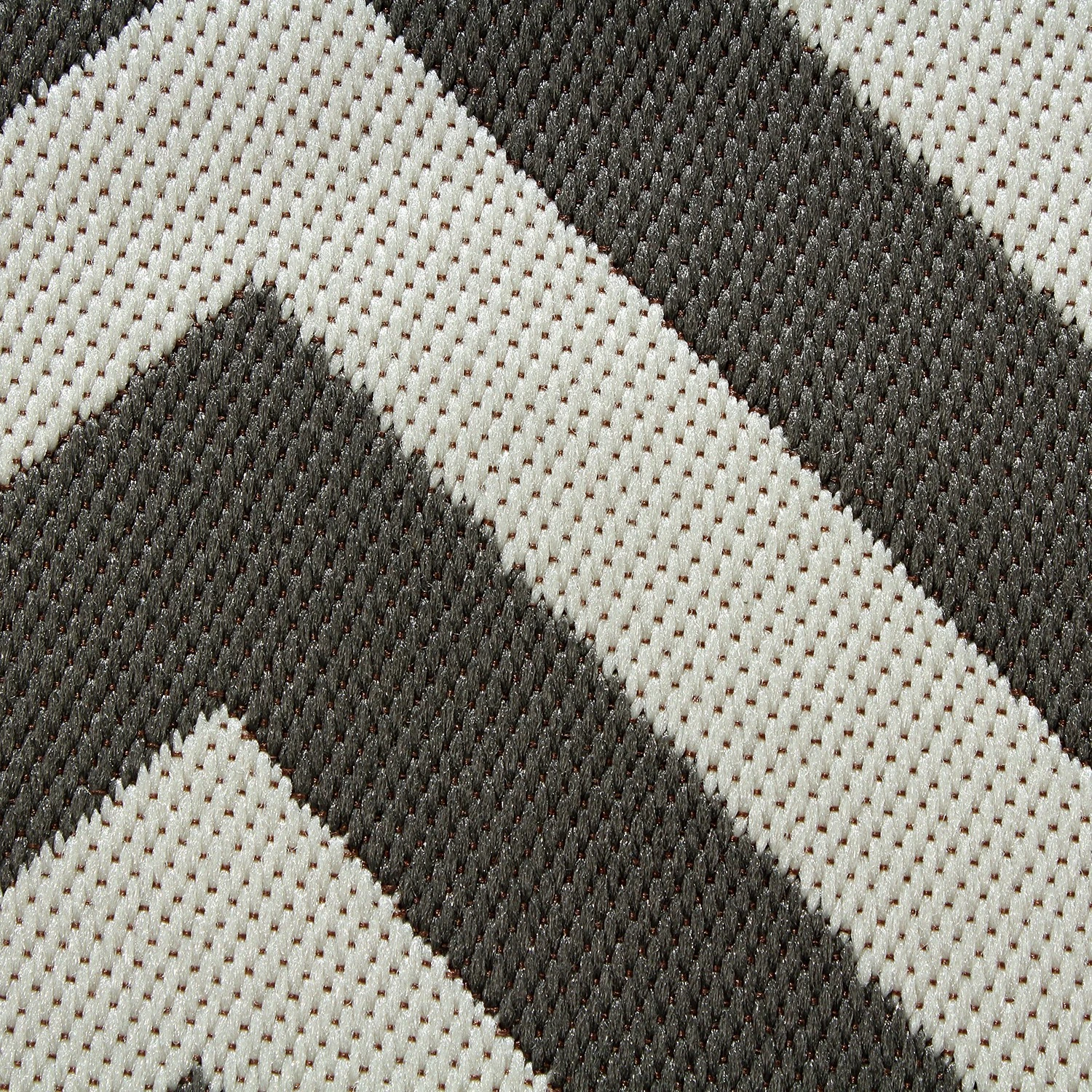 Top Square In-/Outdoorteppich Saal - Kunstfaser - Elfenbein / Grau - 160 x 230 cm 6 Top Square In-/Outdoorteppich Saal - Kunstfaser - Elfenbein / Grau - 160 x 230 cm – Bild 6