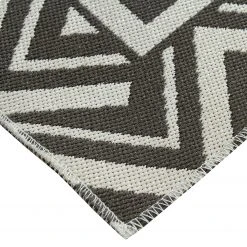 Top Square In-/Outdoorteppich Coolant - Kunstfaser - Elfenbein / Grau - 160 x 230 cm 7 Top Square In-/Outdoorteppich Coolant - Kunstfaser - Elfenbein / Grau - 160 x 230 cm -Teppiche populaire boutique 1000267787 220314 040 DETAILS P000000001000267787