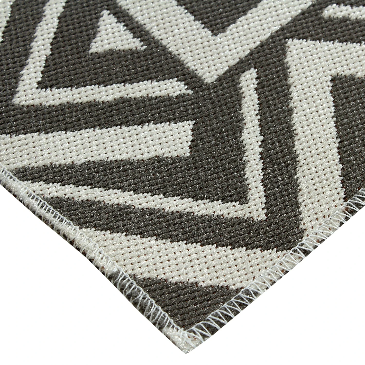 Top Square In-/Outdoorteppich Coolant - Kunstfaser - Elfenbein / Grau - 160 x 230 cm 3 Top Square In-/Outdoorteppich Coolant - Kunstfaser - Elfenbein / Grau - 160 x 230 cm – Bild 3