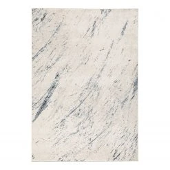 Top Square Kurzflorteppich Tamina - Kunstfaser - Grau / Blau - 200 x 290 cm