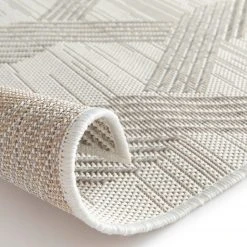 Top Square In-/Outdoorteppich Rabel IV - Kunstfaser - Hellgrau -Teppiche populaire boutique 1000273000 210707 10151600148 DETAILS P000000001000273000