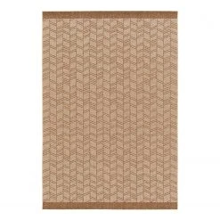 Top Square In-/Outdoorteppich Zelma - Kunstfaser - Beige / Braun