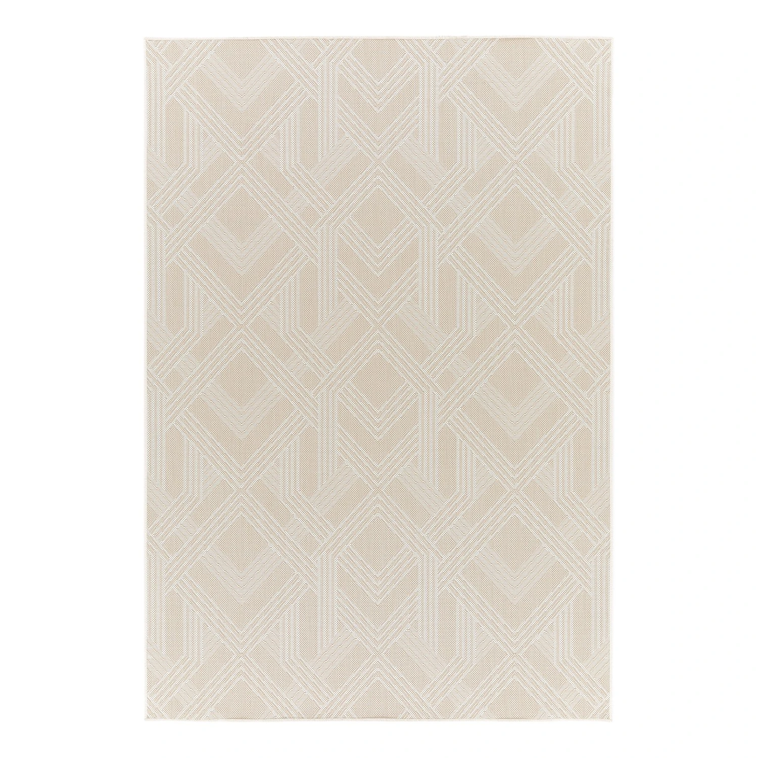 Top Square In-/Outdoorteppich Rebel I - Kunstfaser - Grau - 120 x 170 cm 1 Top Square In-/Outdoorteppich Rebel I - Kunstfaser - Grau - 120 x 170 cm