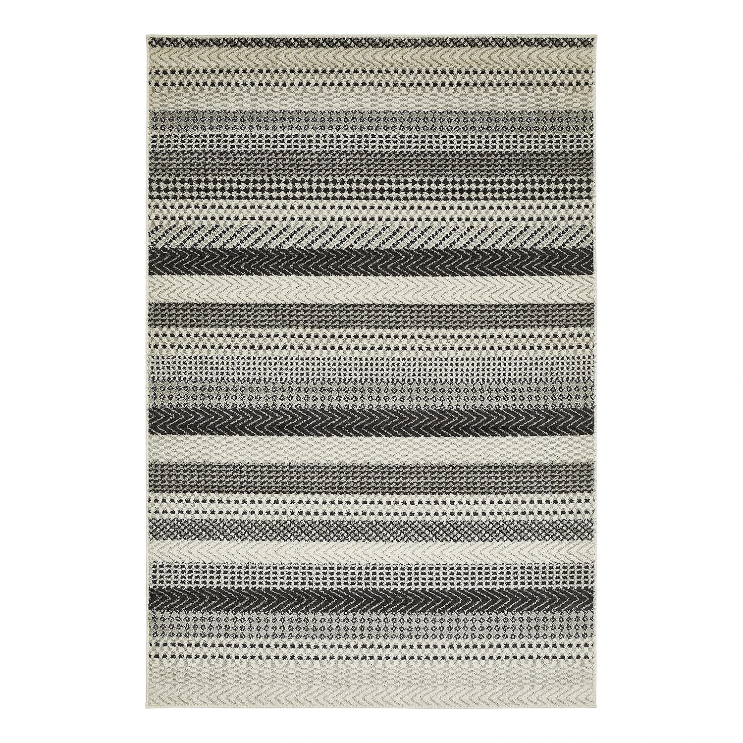 Andiamo Kurzflorteppich Bolonia I - Polypropylen - Weiß 1 Andiamo Kurzflorteppich Bolonia I - Polypropylen - Weiß