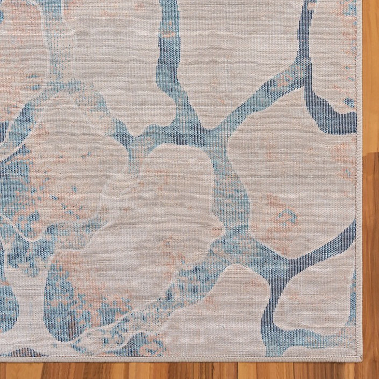 Top Square Kurzflorteppich Illusion I - Polypropylene / Baumwolle - Beige - 150 x 245 cm 5 Top Square Kurzflorteppich Illusion I - Polypropylene / Baumwolle - Beige - 150 x 245 cm – Bild 5