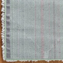 Top Square Kurzflorteppich Temara Shag IV - Polypropylene / Jute - Hellgrün - 150 x 245 cm -Teppiche populaire boutique 1000284871 210819 14364604028 DETAILS P000000001000284871