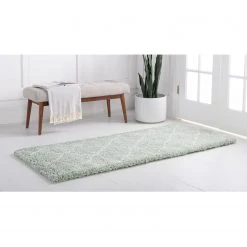 Top Square Läufer Temara Shag V - Polypropylene / Jute - Hellgrün - 80 x 185 cm 14 Top Square Läufer Temara Shag V - Polypropylene / Jute - Hellgrün - 80 x 185 cm -Teppiche populaire boutique 1000284933 210819 14210402908 MOOD DETAILS P000000001000284933 mood