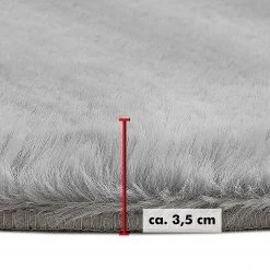 Andiamo Fellteppich Novara - Polyester - Hellgrau - Durchmesser: 120 cm -Teppiche populaire boutique 1000295014 220616 501 SKETCH DETAILS P000000001000295014 sketch