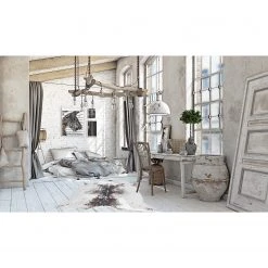 Andiamo Kunstfell Amarillo - Polyester - Weiß / Braun -Teppiche populaire boutique 1000295022 211007 15503300090 MOOD DETAILS P000000001000295022 mood