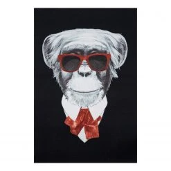 Andiamo Kurzflorteppich Karl der Affe - Polyamid- Rot