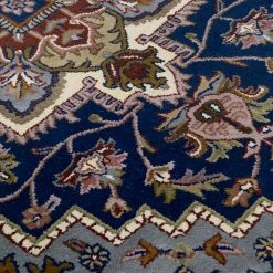 THEKO die markenteppiche Wollteppich Royal Heriz I - Schurwolle - Blau - 120 x 180 cm -Teppiche populaire boutique 1000301450 211117 17440803320 DETAILS P000000001000301450