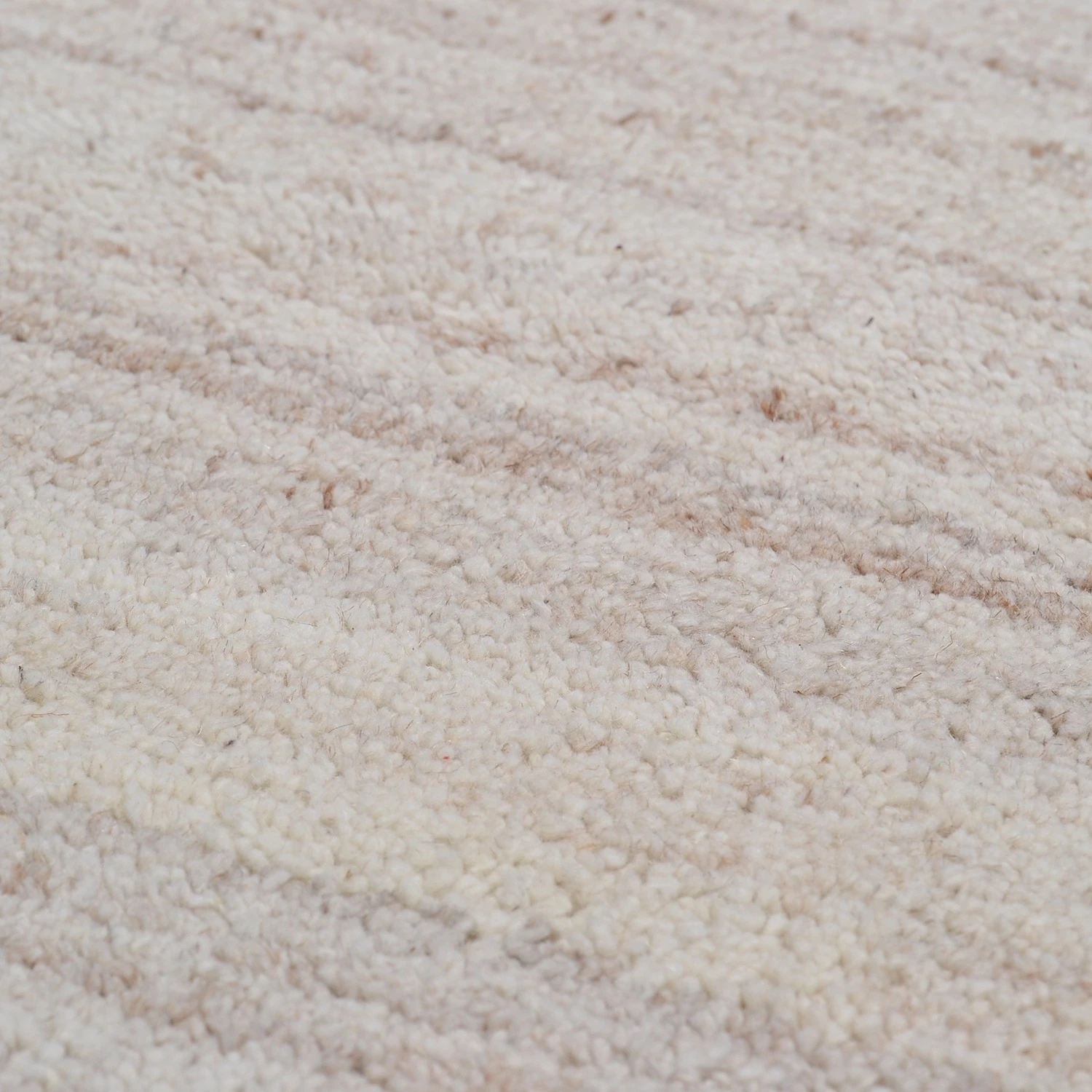 THEKO die markenteppiche Bettumrandung Royal Berber II (3-tlg.) - Schurwolle - Beige 4 THEKO die markenteppiche Bettumrandung Royal Berber II (3-tlg.) - Schurwolle - Beige – Bild 4