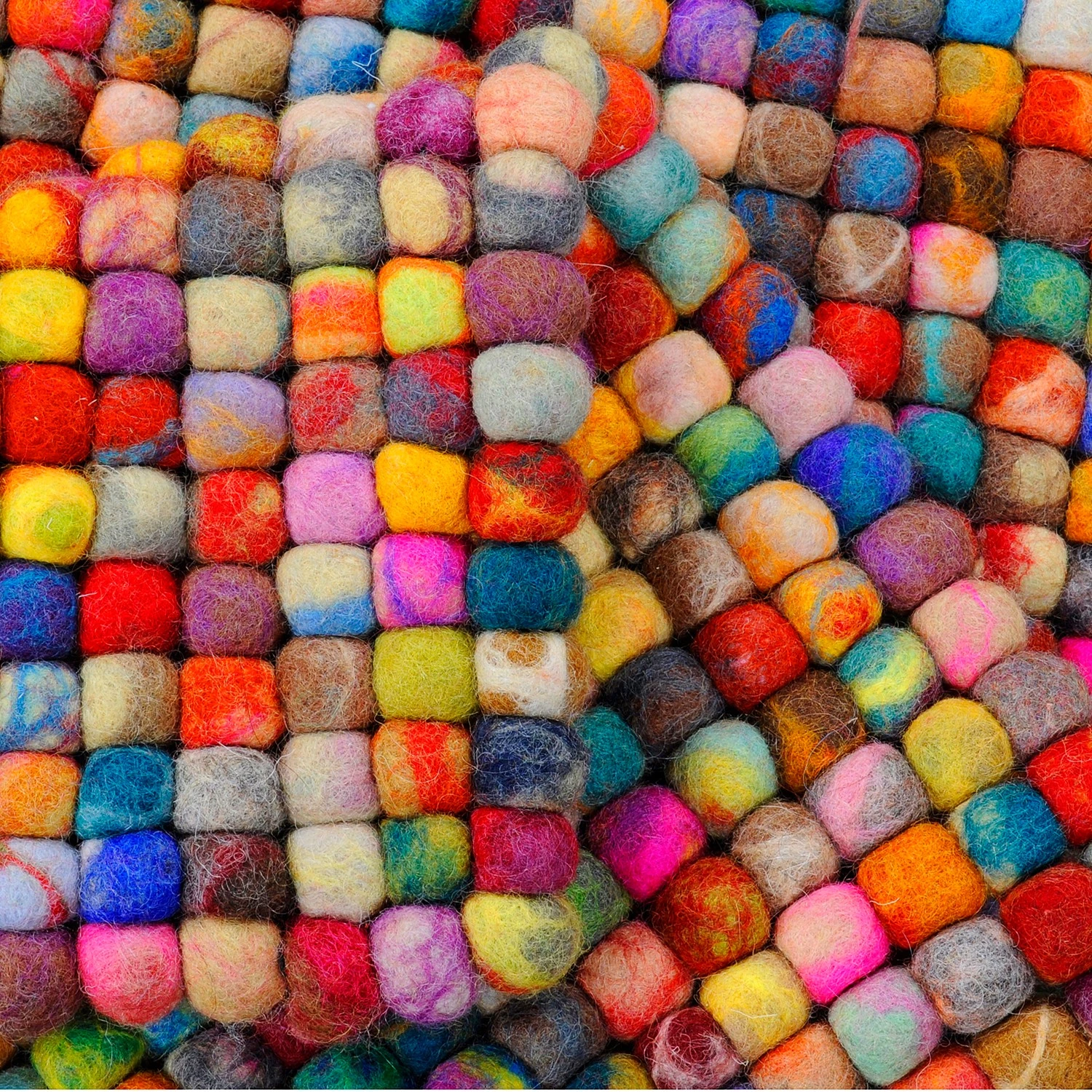 THEKO die markenteppiche Wollteppich Felty 2.2 II - Schurwolle - Multicolor - 90 x 160 cm 5 THEKO die markenteppiche Wollteppich Felty 2.2 II - Schurwolle - Multicolor - 90 x 160 cm – Bild 5