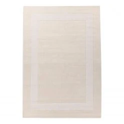 THEKO die markenteppiche Wollteppich Usedom - Schurwolle - Beige - 120 x 180 cm