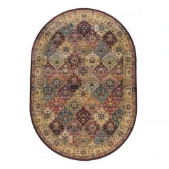 THEKO die markenteppiche Kurzflorteppich Gabiro 208 II - Polypropylene - Rot - 120 x 180 cm