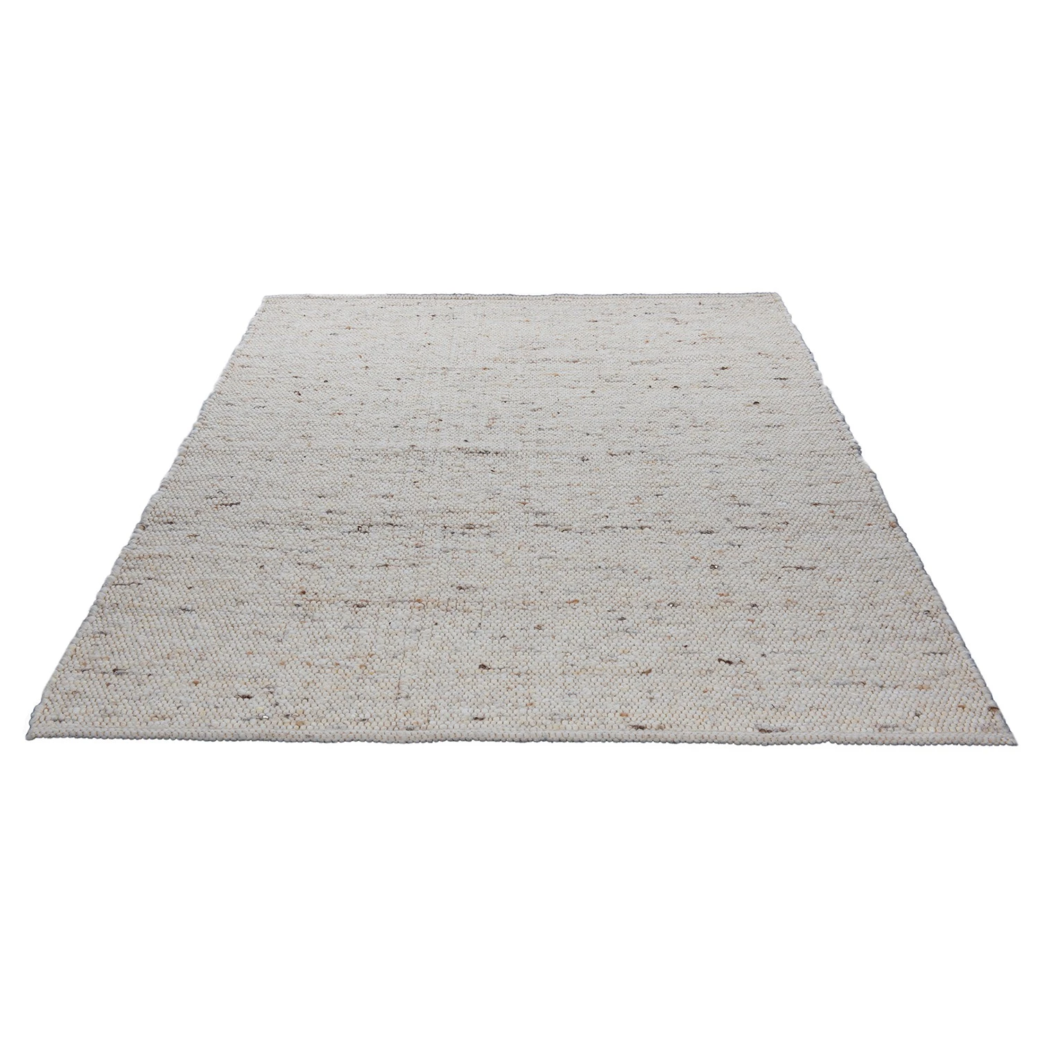 THEKO die markenteppiche Wollteppich Alm-Glück - Schurwolle - Weiß - 160 x 230 cm 2 THEKO die markenteppiche Wollteppich Alm-Glück - Schurwolle - Weiß - 160 x 230 cm – Bild 2