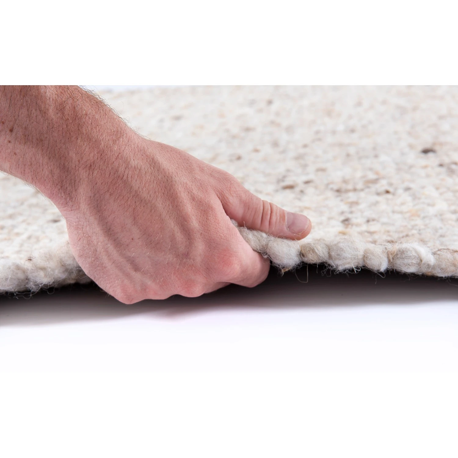 THEKO die markenteppiche Wollteppich Alm-Glück - Schurwolle - Weiß - 160 x 230 cm 4 THEKO die markenteppiche Wollteppich Alm-Glück - Schurwolle - Weiß - 160 x 230 cm – Bild 4