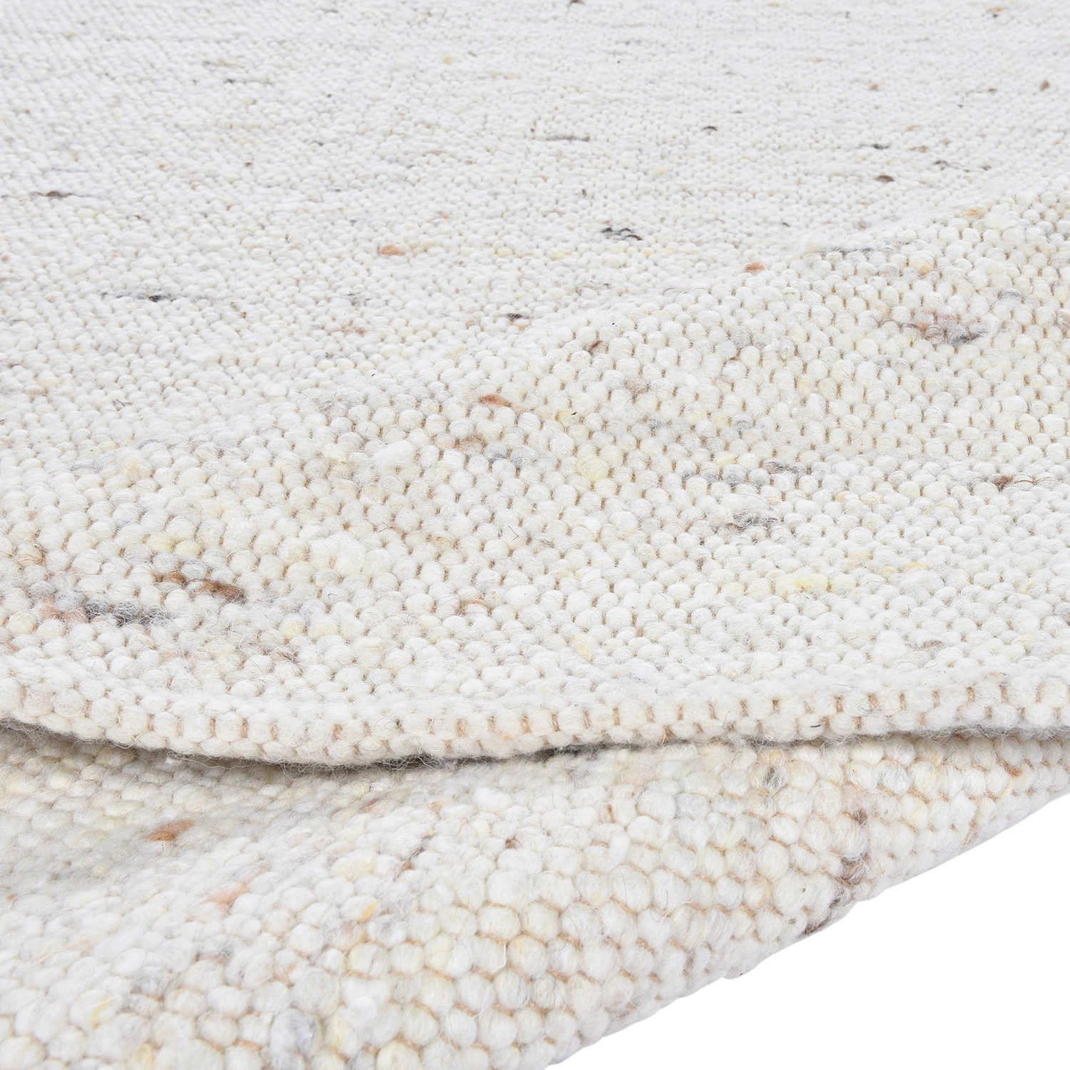 THEKO die markenteppiche Wollteppich Alm-Glück - Schurwolle - Weiß - 160 x 230 cm 5 THEKO die markenteppiche Wollteppich Alm-Glück - Schurwolle - Weiß - 160 x 230 cm – Bild 5