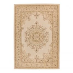 THEKO die markenteppiche Wollteppich Turan 809 - Wolle - Beige - 160 x 230 cm