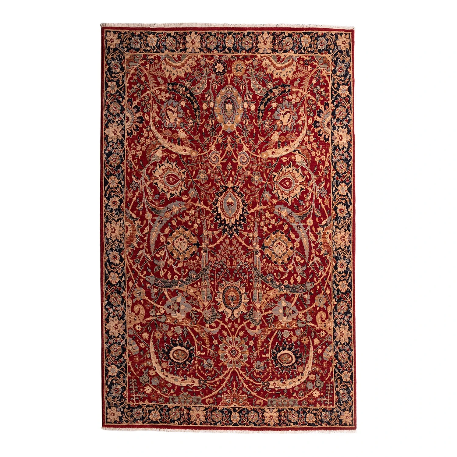 THEKO die markenteppiche Wollteppich Saharna 6650 - Schurwolle - Rot - 80 x 145 cm 1 THEKO die markenteppiche Wollteppich Saharna 6650 - Schurwolle - Rot - 80 x 145 cm