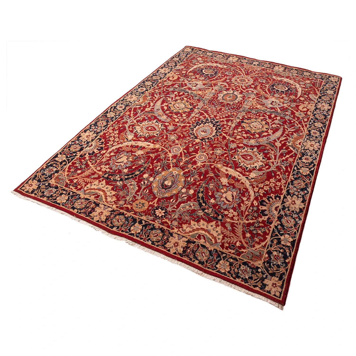 THEKO die markenteppiche Wollteppich Saharna 6650 - Schurwolle - Rot - 80 x 145 cm 2 THEKO die markenteppiche Wollteppich Saharna 6650 - Schurwolle - Rot - 80 x 145 cm – Bild 2