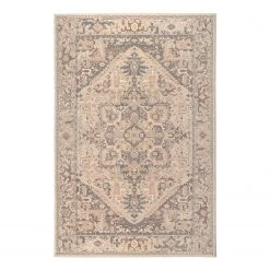 THEKO die markenteppiche Wollteppich Floresti VII - Schurwolle - Beige - 120 x 170 cm