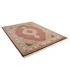 THEKO die markenteppiche Wollteppich Sirsa Silk Tabriz I - Schurwolle / Seide - Rot - 90 x 160 cm -Teppiche populaire boutique 1000303566 211117 17423902886 DETAILS P000000001000303566