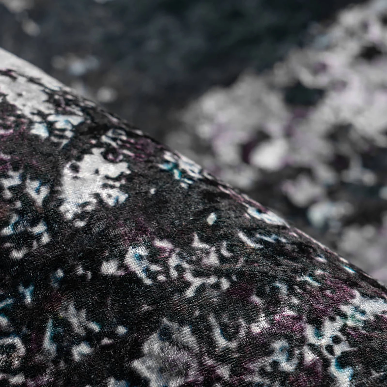 Kayoom Kurzflorteppich Rhodin 625 - Polyester - Schwarz / Weiß - 80 x 150 cm 4 Kayoom Kurzflorteppich Rhodin 625 - Polyester - Schwarz / Weiß - 80 x 150 cm – Bild 4