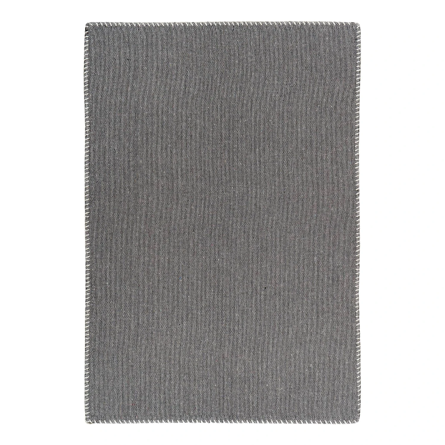 Kayoom Kurzflorteppich Peron 400 - Polyester - Weiß / Blau - 80 x 150 cm 2 Kayoom Kurzflorteppich Peron 400 - Polyester - Weiß / Blau - 80 x 150 cm – Bild 2